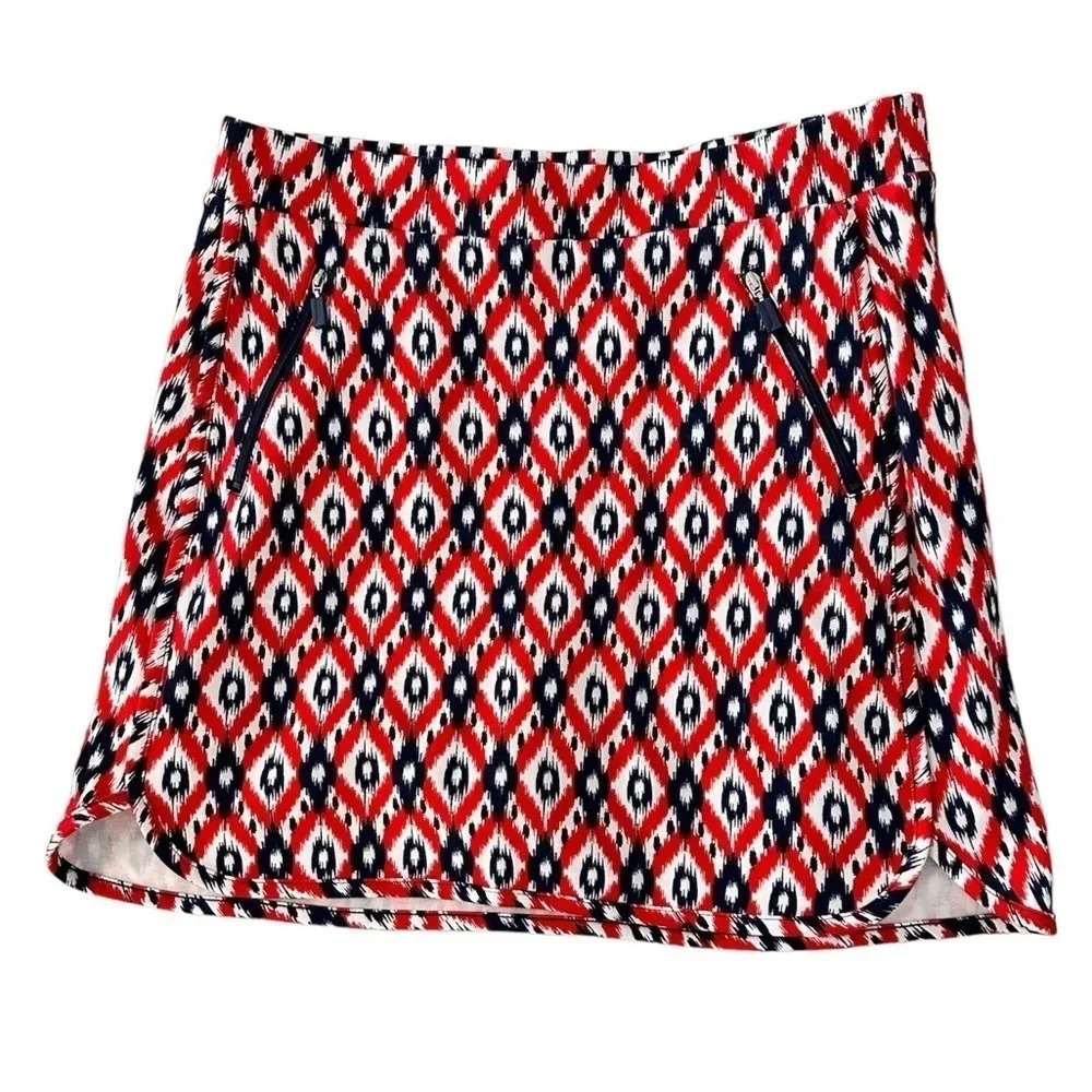 Jones New York skort Red white & blue Slip on tennis, pickleball, Size M
